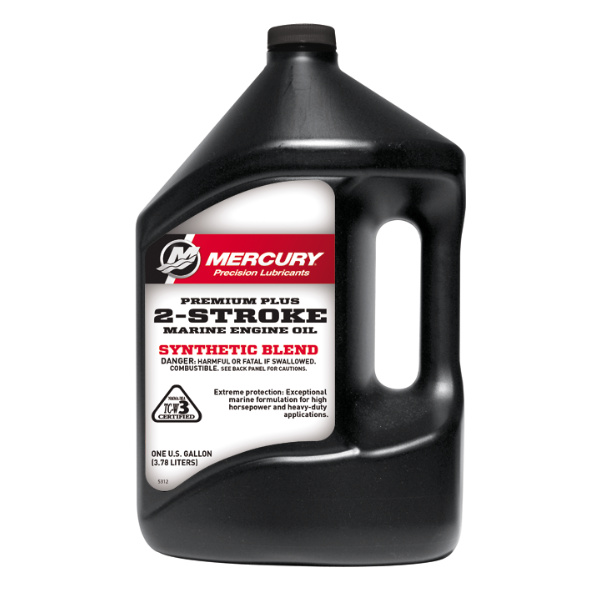 Mercury Premium Plus 2-Stroke Marine Engine Oil Synthetic Blend - Lodný motorový olej 2 takt 4L